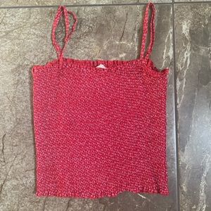 Spaghetti Strap red Brandy Melville top